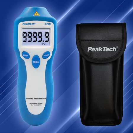 Tachometras PeakTech 2790 lazerinis tachometras