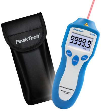 Tachometras PeakTech 2790 lazerinis tachometras