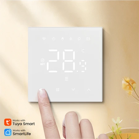 Išmanusis termostatas Avatto WT410-BH-3A-W Dujinis katilas 3A WiFi