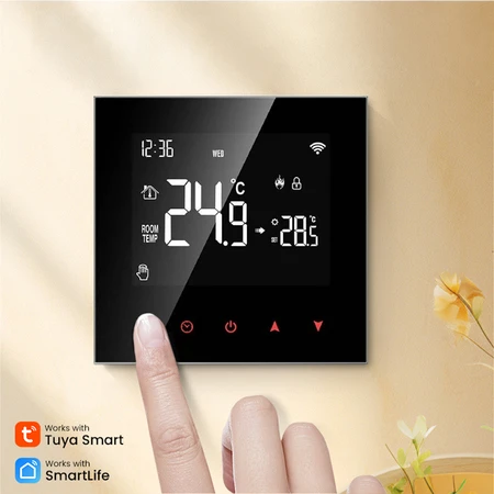 Avatto ZWT100 Zigbee termostatas katilo valdiklis 3A TUYA