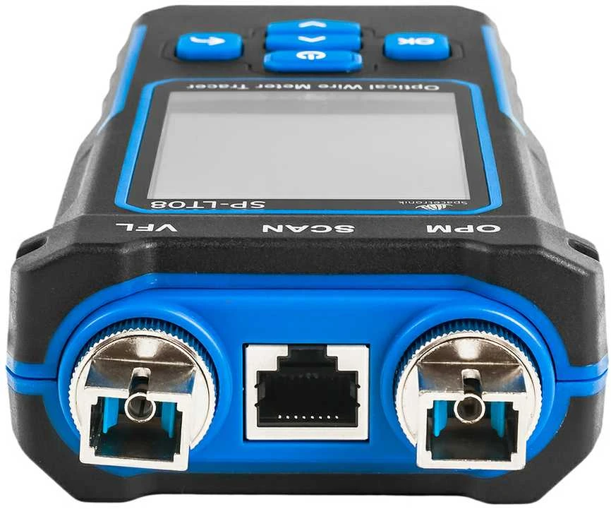 Spacetronik SP-LT08 LAN POE šviesolaidinis testeris