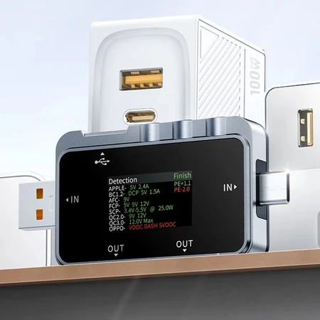 USB testeris, 156 W matuoklis FNIRSI FNAC-28