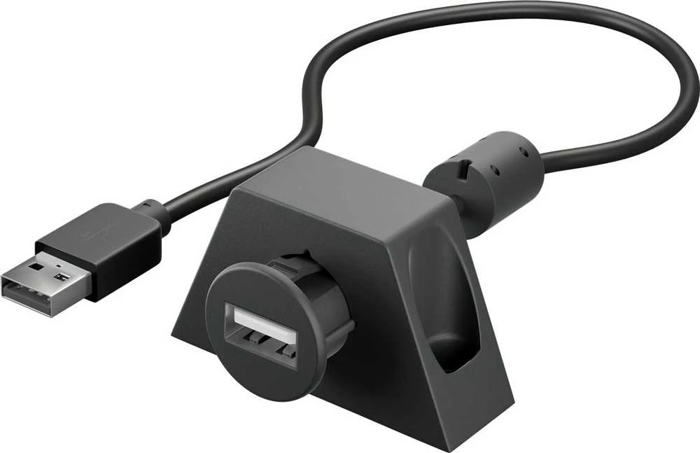 Wentronic USB 2.0 ilgintuvas su fiksuotu tvirtinimu Goobay 1,2m