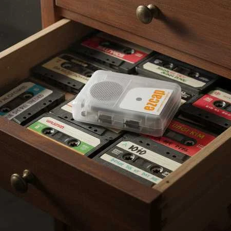 „Walkman“ ir kasečių grotuvų į MP3/WAV keitiklis EZCAP249