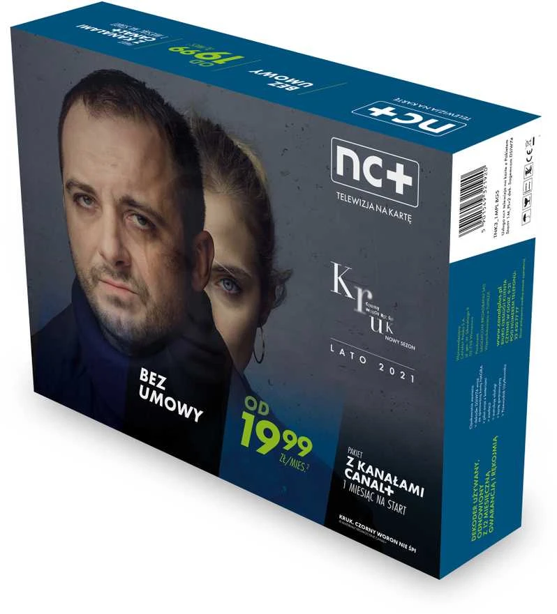 Oem NC+ išankstinio mokėjimo TV paslauga su Start+ BG5 paketu