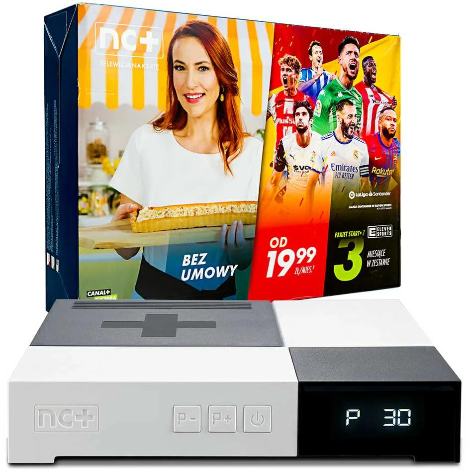 Usługa Oem NC+ išankstinio mokėjimo TV paslauga su pradiniu paketu+ BG5