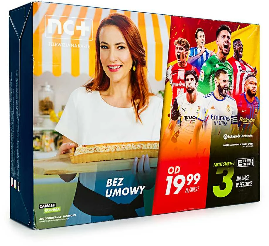 Usługa Oem NC+ išankstinio mokėjimo TV paslauga su pradiniu paketu+ BG5