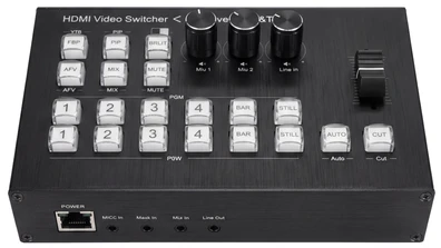 HDMI vaizdo komutatorius 4/1 Spacetronik SPH-VS41