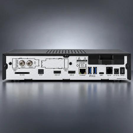 VU+ DUO 4K Lite 1x DVB-S2X FBC dvigubas imtuvas