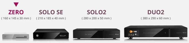 VU+ Zero rev. 2 HEVC H.265 Baltas Linux Enigma2