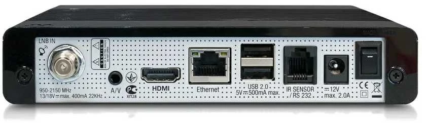 VU+ Zero rev. 2 HEVC H.265 Juodas Linux Enigma2