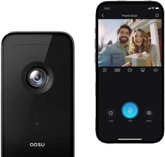 Aosu Glazero Vaizdo domofonas su garso IP Aosu SL-V8S 2K 5MP Tuya