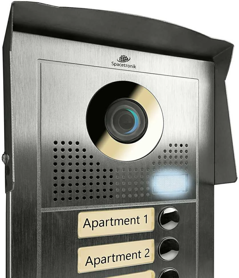 Dviejų šeimų vaizdo domofonas Spacetronik SPD-DS912