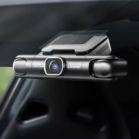 AZDome M660 2K 1440p + 3x 1080p, GPS, Wi-Fi, 128GB, valdymas balsu - vaizdo registratorius su keturiomis kameromis