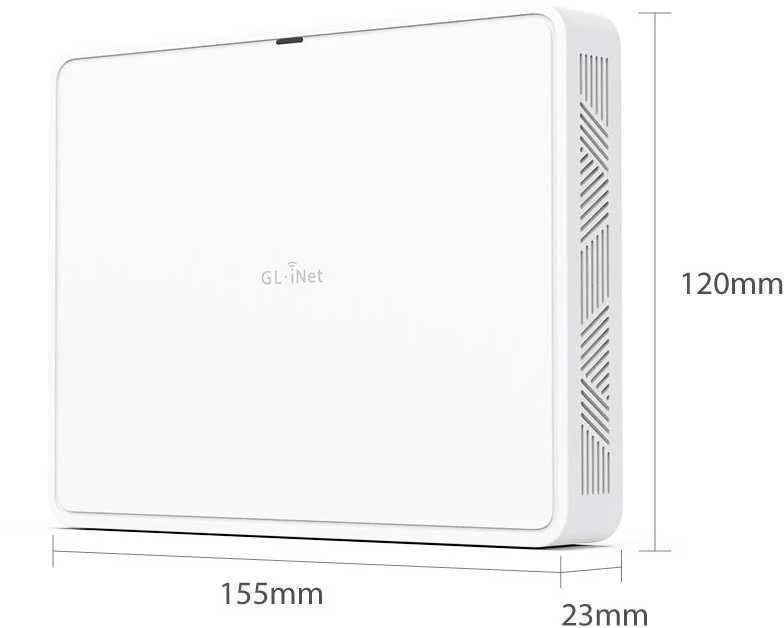 WiFi 6 GL-Inet namų maršrutizatorius su VPN rėmeliu