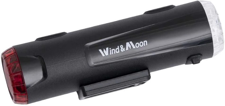 Wind Moon 2in1 priekinis ir galinis šalmo žibintas WT08 Vėjas ir mėnulis