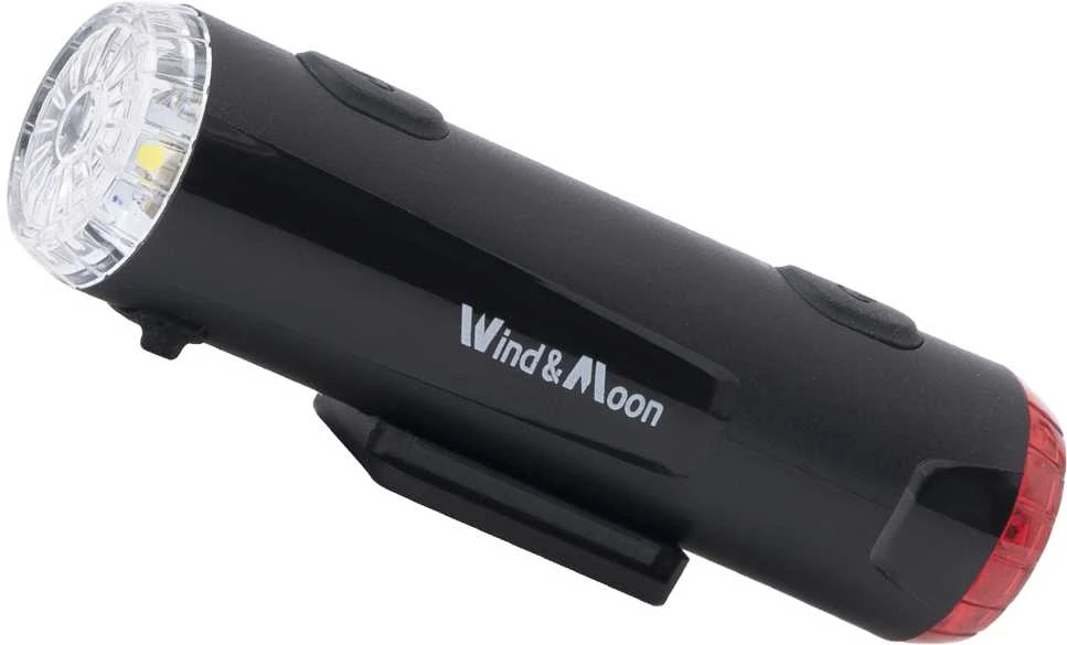 Wind Moon 2in1 priekinis ir galinis šalmo žibintas WT08 Vėjas ir mėnulis
