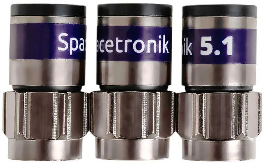 Savaime susispaudžiantis F kištukas Spacetronik TV-FS01 1 vnt
