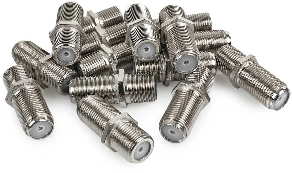 F tipo antenos jungtys metalinės