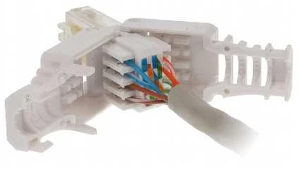 Goobay 68859 RJ45 tinklo jungtis be įrankių CAT 5e UTP neekranuota