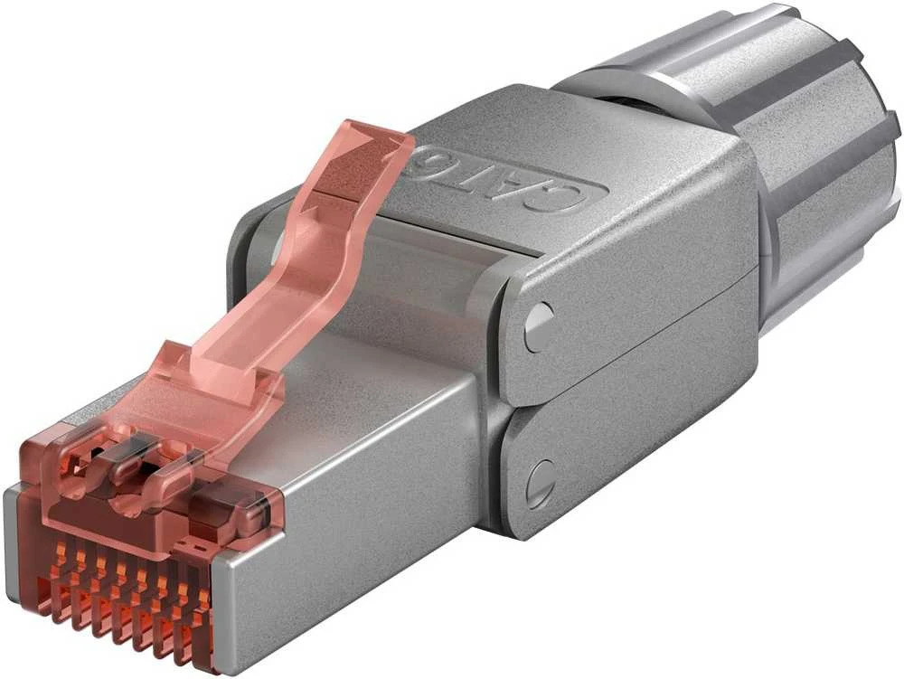 Goobay susuktas RJ45 8P8C CAT6 STP tinklo kištukas