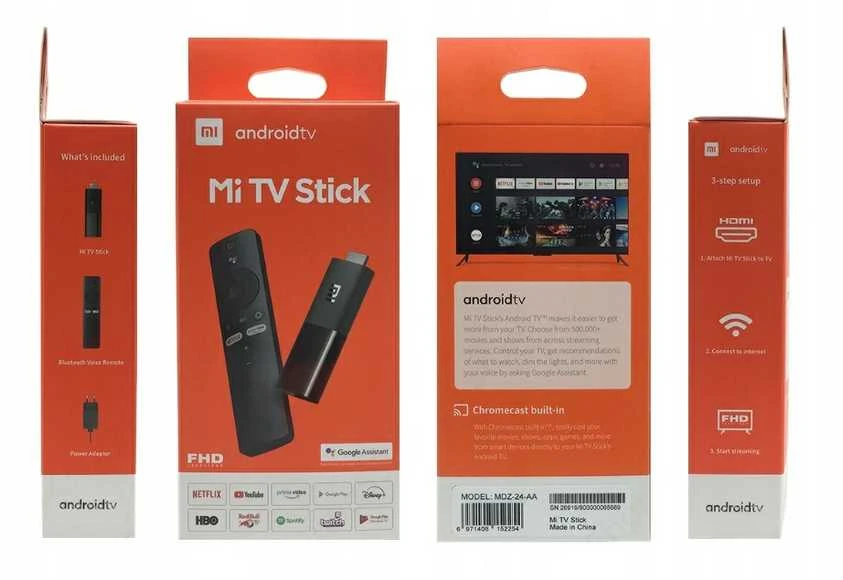 TV priedėlis Xiaomi Mi TV Stick su Android TV