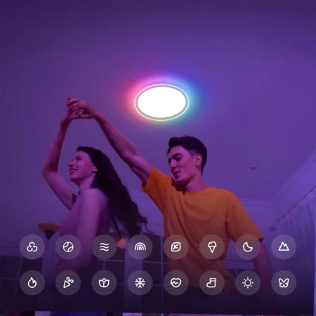 Smart edge-lit lubinis šviestuvas Yeelight Mars C400
