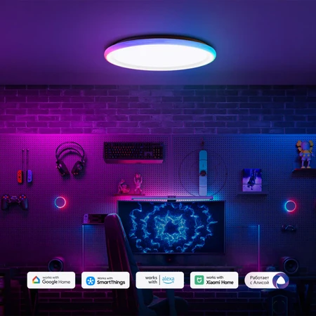 Smart edge-lit lubinis šviestuvas Yeelight Mars C400