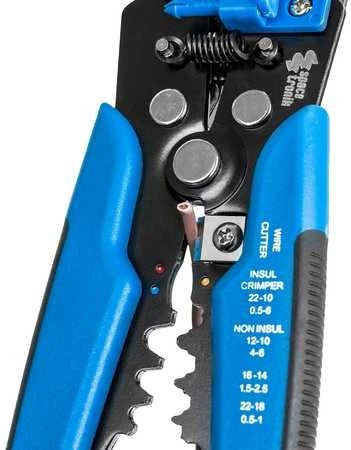 Užspaudimo įrankis laidų nuėmimui Spacetronik CP-S108
