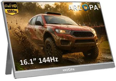 Žaidimų monitorius ARZOPA Z1FC 16.1" Full HD
