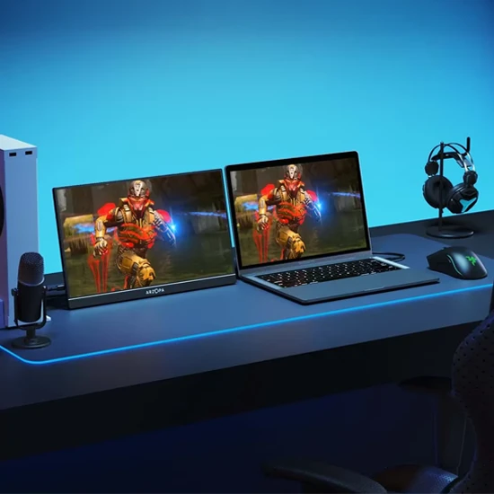 Žaidimų monitorius ARZOPA Z1FC 16.1" Full HD