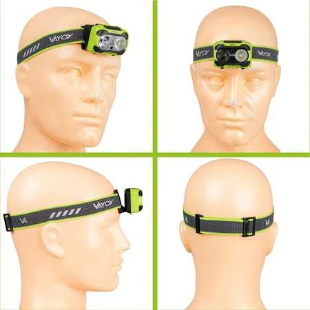 Priekinis žibintas 600lm IP44 TwinBeam Pro serijos VA0361 Vayox