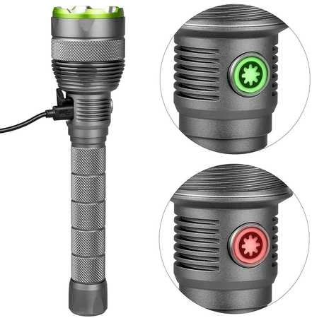 Žibintuvėlis taktinis 3000lm IPX7 30W SMD VAYOX VA0364