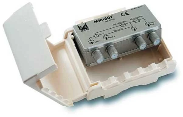 Multiplekseris MM-307 UHF-UHF-VHF/FM stiebas ALCAD