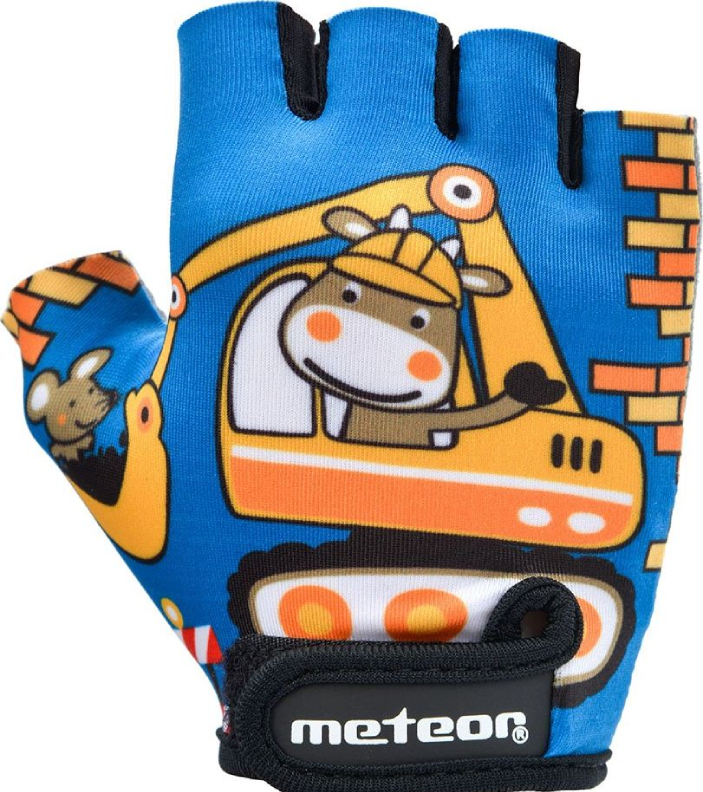 Dviračio Pirštinės Meteor Kids S Builder