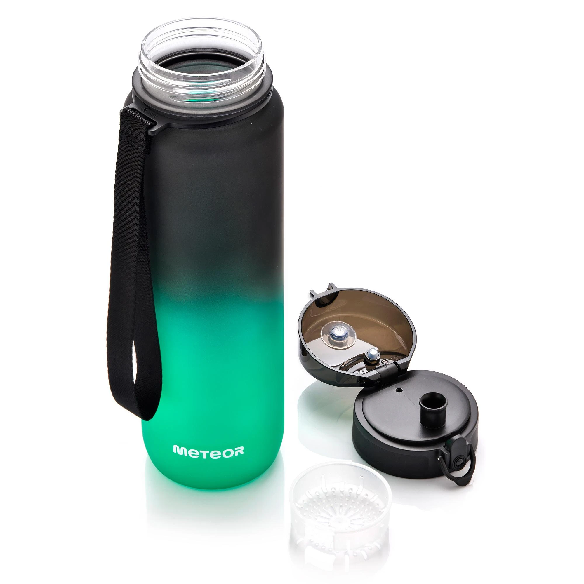 Gertuvė Meteor 1000 ml Juoda/Žalia