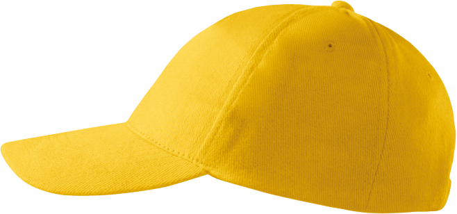 Kepurė su Snapeliu MALFINI 5P 307 Unisex, Geltona 340g/m2