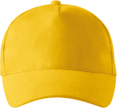 Kepurė su Snapeliu MALFINI 5P 307 Unisex, Geltona 340g/m2