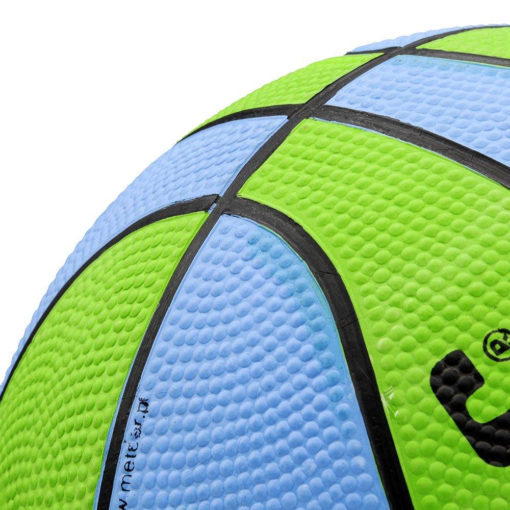 Krepšinio Kamuolys METEOR LAYUP #3 Mėlyna-Žalia
