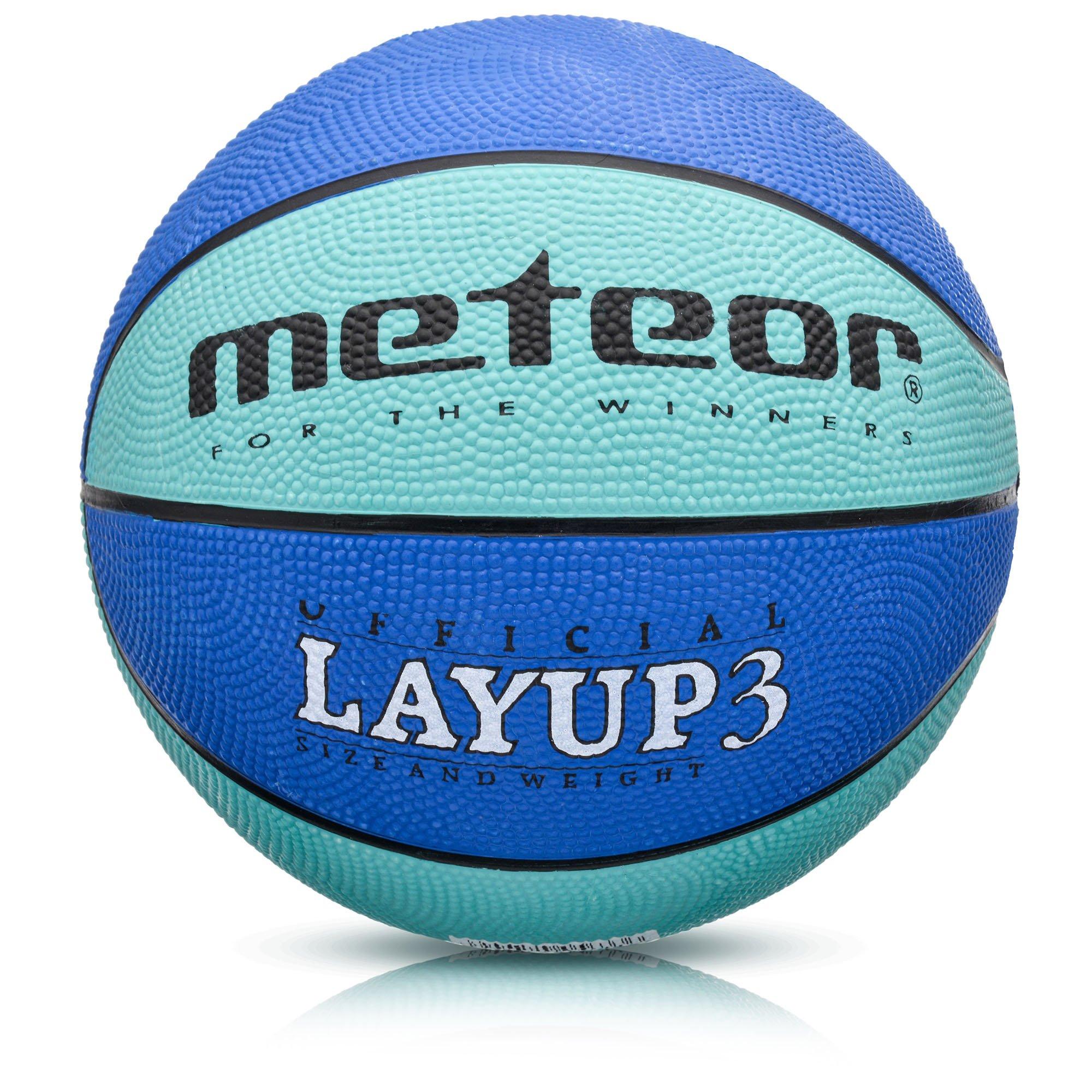 Krepšinio Kamuolys Meteor Layup 3 Mėlyna