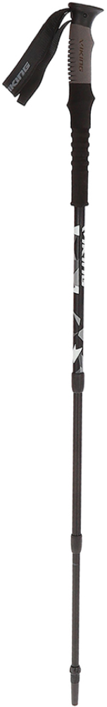 Lazdos Trekingo Viking Nelio Pro Juoda Pilka Balta