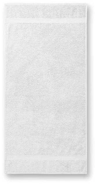 Medvilninis Rankšluostis Malfini Baltas 50x100cm.