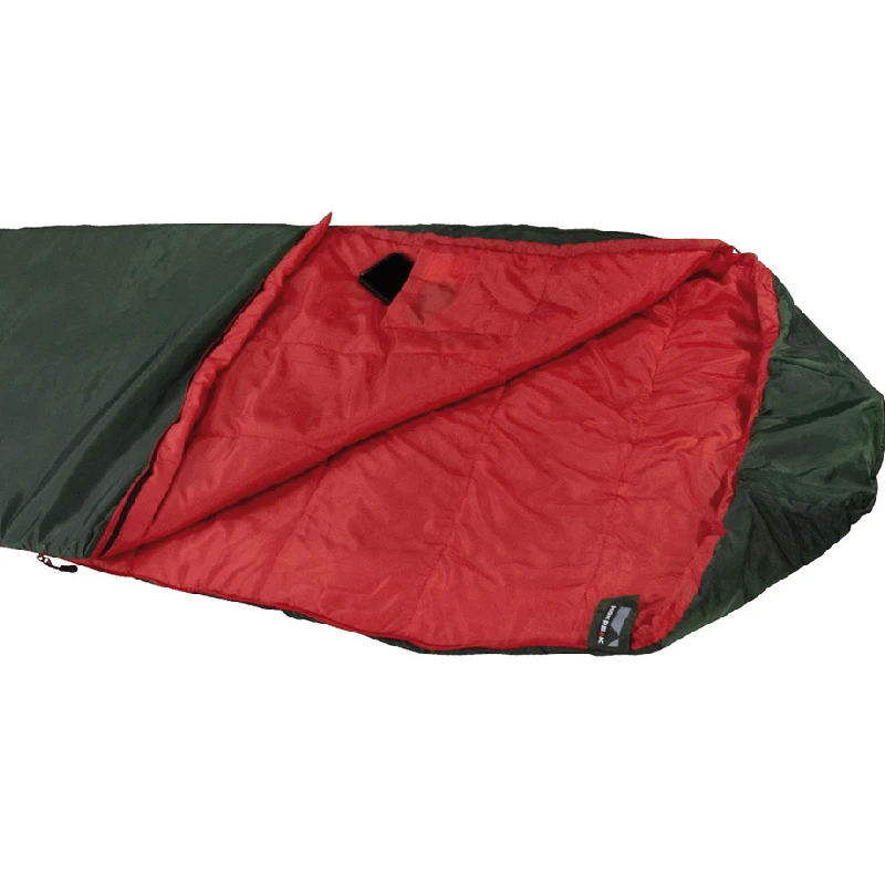 Miegmaišis High Peak Lite 800 210x75x50 cm Žaliai Raudonas 23260