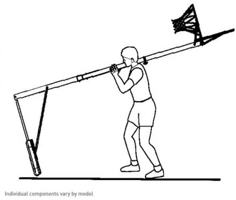 Mobilus Krepšinio Stovas LIFETIME STREAMLINE (2.45 - 3.05m)