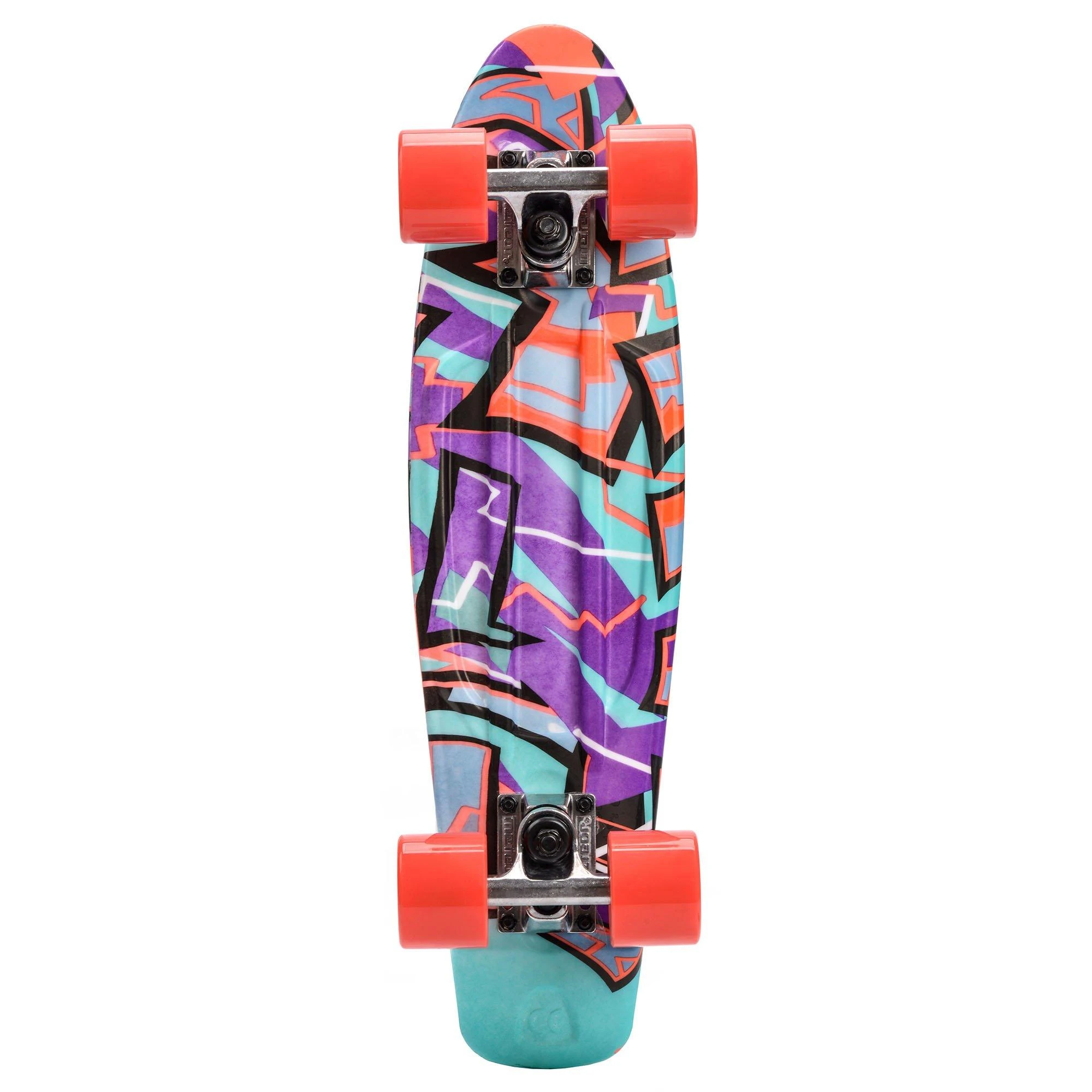 Plastikinė Riedlentė METEOR MULTIBOARD GRAFFITI