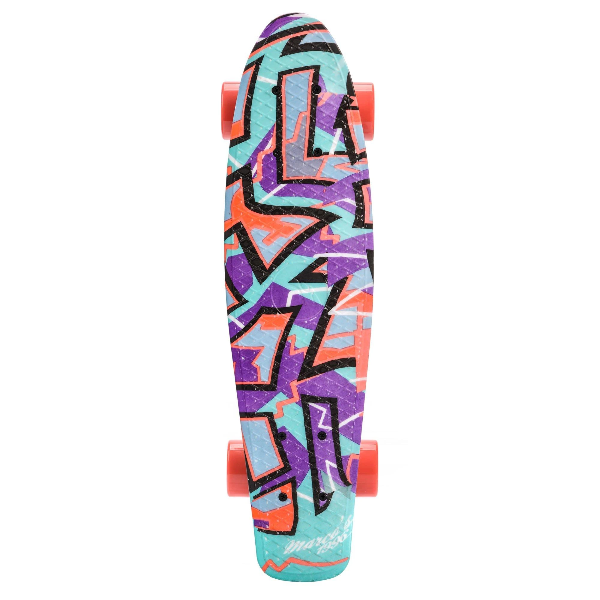 Plastikinė Riedlentė METEOR MULTIBOARD GRAFFITI