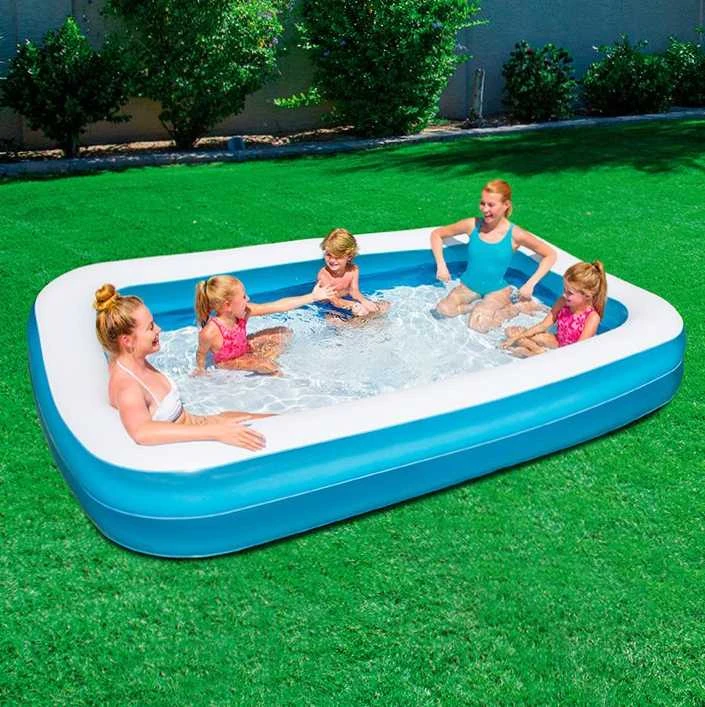 Pripučiamas Baseinas Bestway 305x183x46 cm, Mėlynas 54150 9805
