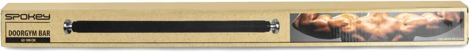 Skersinis tarp durų 62-100 cm Relever Spokey, Juodas