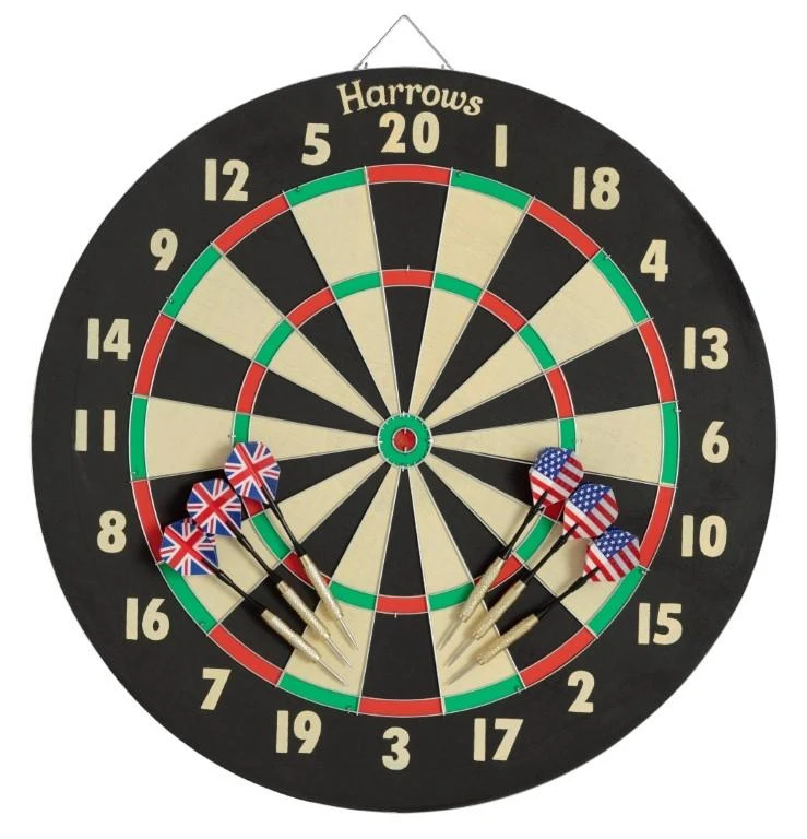 Harrows Darts taikinys BRISTOW'S FAMILY su strėl.