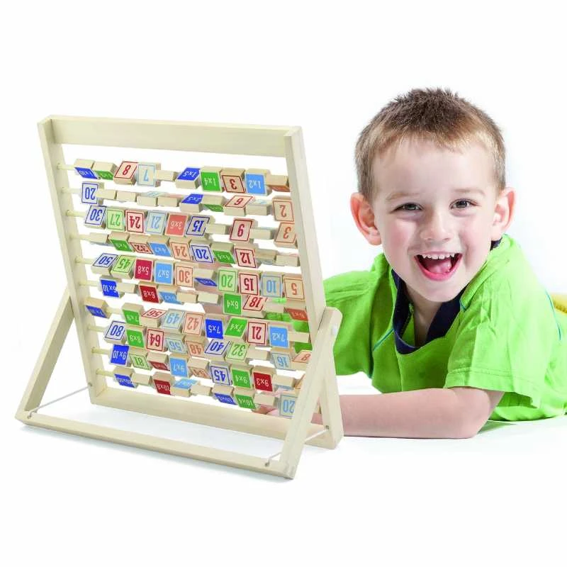 Viga Toys Medinė Daugybos Lentelė Iš Viga